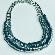 Silver Necklace . Een project van Craft y Sieradenontwerp van bmenekse011 - 21.12.2020