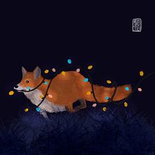 Luces compartidas. Animation, Traditional illustration, and Digital Illustration project by Sofía Soto - 12.22.2020