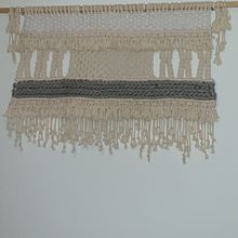 Mi Proyecto del curso: Introducción al macramé: creación de un tapiz decorativo. Un progetto di Macramè di Lucía PM - 22.12.2020