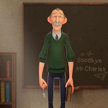 Goodbye Mr. Charles. Un progetto di 3D di Gerard Martínez Sánchez - 22.12.2020