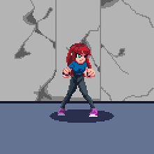 Mi Proyecto del curso: Animación de personajes en pixel art para videojuegos . 2D Animation, and Character Animation project by Alejandro González - 02.05.2021