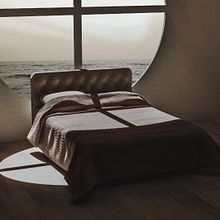 Surreal Bedroom. 3D, 3D Modeling, Architecture, ArchVIZ, and Digital Architecture project by Zii Miller - 10.29.2020