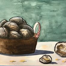 My project in Illustrating Nature: A Creative Exploration course. Watercolor Painting project by Janet Miller - 12.22.2020