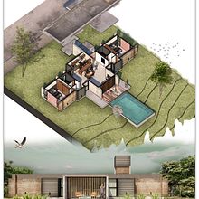 Mi Proyecto del curso: Ilustración digital de proyectos arquitectónicos. 3D, Architecture, Digital Architecture, Interior Architecture, Concept Art, Digital Design, Architectural Illustration, Digital Illustration & Interior Decoration project by LUIS ANGEL MORALES ROJAS - 12.23.2020