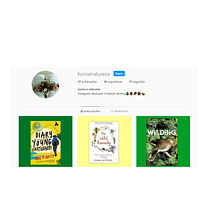 Meu projeto do curso: Livros e Natureza. Communication project by Beatriz Ferraz - 12.23.2020
