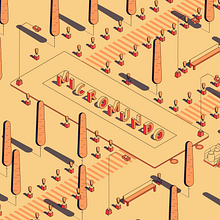 MicroMundo ilustrado - Guía de Estilo Vectorial. Digital Architecture, and Traditional illustration project by Óscar Santibáñez Andrade - 12.22.2020