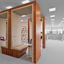 OFICINAS COVID 19 Ein Projekt aus dem Bereich 3D, Architektur und Innenarchitektur von Victor Pacciani - 09.04.2020