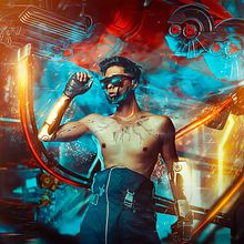 CYBR 20. Een project van Fotografische zelfportretten, Fotografische compositie y Portretfotografie van Sergio Instanto - 23.12.2020
