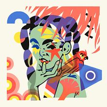 Esencia (risografía). Ilustração tradicional e Ilustração digital projeto de El Totoi - 24.12.2020