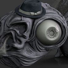 Bor'Gor. 3D, and 3D Modeling project by Sara C. Rodríguez - 12.24.2020
