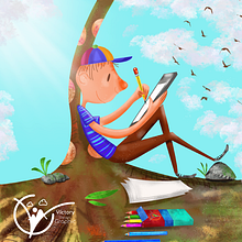 ILUSTRANDO SUEÑOS. Een project van Digitale tekening y Kinderillustratie van Victor Montano - 26.12.2020
