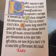 Mi Proyecto del curso: Caligrafía con góticas potentes. Een project van Kalligrafie van Paloma López Marín - 20.12.2020