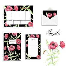 Mi Proyecto del curso: Ilustración botánica con acuarela. Botanical Illustration project by Alicia Rodriguez - 11.25.2020