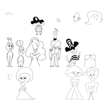 My project in The Art of Sketching: Transform Your Doodles into Art course. Een project van Traditionele illustratie van Vanessa Lusian - 25.12.2020