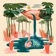 My project in Digital Illustration with Textures in Photoshop course. Digital Illustration, and Traditional illustration project by Earn Tze - 12.25.2020
