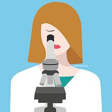 Scientist Angy (Commission). Graphic Design, and Digital Illustration project by Marta Gómez Ruiz - 12.25.2020