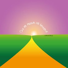 Chi va piano, va lontano. Graphic Design, Digital Illustration, and Digital Lettering project by Marta Gómez Ruiz - 12.26.2020