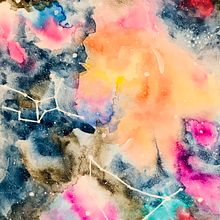 My project in Modern Watercolor Techniques course . % Tavares tarafından hazırlanan Sanatsal Çizim projesi - 12.26.2020