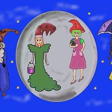 Mi Proyecto del curso: Las 4 brujas de la Luna. Children's Illustration project by Roxana H.M - 12.26.2020