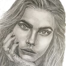 Mi Proyecto del curso: Retrato realista con lápiz de grafito. Desenho a lápis projeto de Eduardo Mazariegos - 26.12.2020