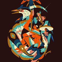 ALADOS 8. Fine Arts, Art Direction, Design, Editorial Illustration, and Traditional illustration project by Profe - 12.10.2020