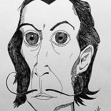 Mi Proyecto del curso: Introducción al retrato con tinta china y plumilla. Un progetto di Belle arti di Igor Seva Conde - 27.12.2020