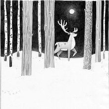 Arcane forest (Visual Storytelling with Graphite for Beginners). Un proyecto de Dibujo de le_benes - 27.12.2020