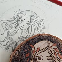 Mi pirograbado - pequeños tamaños. Un proyecto de Artesanía, Decoración de interiores, Ilustración tradicional y Carpintería de Mussard Frédérique - 08.01.2021