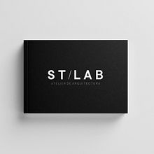 S T / L A B   brandbook. Een project van Architectuur,  Br, ing en identiteit y Grafisch ontwerp van SARAH TIO - 04.01.2021