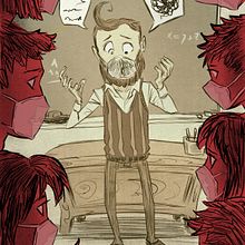 proba para un trabajo. Fine Arts, Sketching, Comic, Concept Art, Creativit, Game Design, Digital Design, Editorial Design, Graphic Design, Editorial Illustration, Traditional illustration, Ink Illustration, Digital Illustration, and Children's Illustration project by Freddy Navarro - 12.27.2020