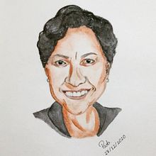 Meu projeto do curso: Caderno de retratos em aquarela. Artistic Drawing, Drawing, and Portrait Drawing project by Paola Delgado - 12.27.2020