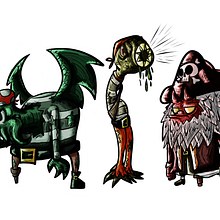 Mi Proyecto del curso: Fábrica de personajes ilustrados. Un proyecto de Dibujo, Dibujo digital y Diseño de personajes de El Mister Señor Don Taco - 27.12.2020