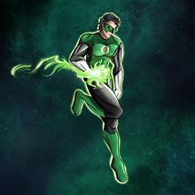 Proyecto final para el curso, Linterna Verde.. Un proyecto de Diseño de personajes, Cómic e Ilustración digital de Santiago Jaramillo - 28.12.2020
