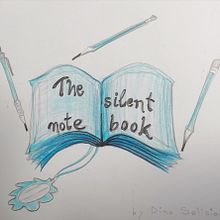 The silent notebook . Traditional illustration, Pencil Drawing, Portfolio Development, Stor, telling, and Writing project by Konstadina Selisiou - 12.28.2020