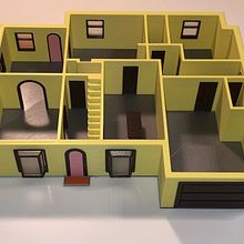 Mein Kursprojekt: 3-D-Design und Druck von architektonischen Modellen. 3D Design, and 3D Modeling project by Björn Deutsch - 12.28.2020