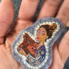 Mi Proyecto del curso: Ilustración de personajes con hilo y aguja. Een project van Borduurwerk van Juliana MT - 28.12.2020