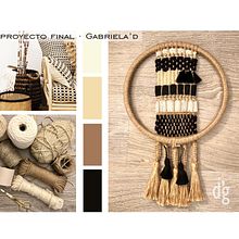Mi Proyecto del curso: Introducción al tramado textil. Een project van Craft van Gabriela D'Odorico - 29.12.2020