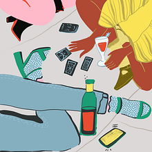 Tarot y vino, frame a frame. Un progetto di Animazione, Direzione artistica, Design e Illustrazione tradizionale di Gabriela Moreno - 29.12.2020