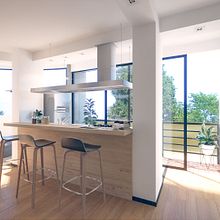 Mi Proyecto del curso: Visualización arquitectónica con V-Ray Next para SketchUp. Interior Architecture project by Katheryn Vaca - 01.01.2021