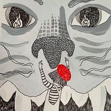 My project in Creative Drawing with Ink and Gouache course. Acr, lic Painting, Children's Illustration, Gouache Painting, Traditional illustration & Ink Illustration project by Victoria D. - 12.29.2020