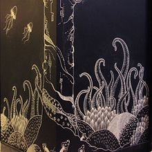Mural Bar Baster. Een project van  Interieurdecoratie y Traditionele illustratie van Ana Roca - 29.12.2020