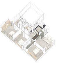 Mi Proyecto del curso: Diseño de interiores de principio a fin. Architecture, Interior Architecture, and Design project by mbr - 12.29.2020