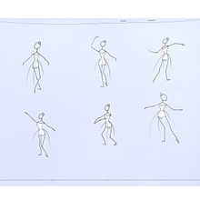 Dancers. Mi Proyecto del curso: Dibujo anatómico para principiantes. Pencil Drawing project by Angeles Marti - 12.29.2020