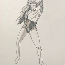 Mi Proyecto del curso: Diseño de personajes femeninos para cómics Ein Projekt aus dem Bereich Comic von tonyb - 29.12.2020