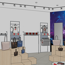 Mi Proyecto del curso: Creación de proyectos de interiorismo con SketchUp. 3D, Interior Architecture & Interior Design project by Harold Walter Landeo Huamán - 12.29.2020