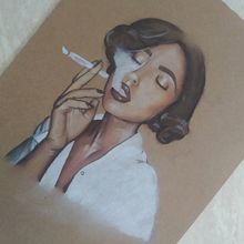Mi Proyecto del curso: Ilustración con pastel y lápices de colores. Traditional illustration project by Sandra Valls - 12.29.2020