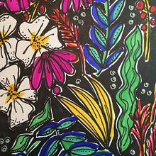 Sharpie Garden . % Jilene tarafından hazırlanan Sanatsal Çizim projesi - 12.30.2020