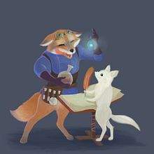 My project in Digital Painting for Characters: Color and Light course. Un progetto di Animazione 2D e Disegno digitale di siddialice - 30.12.2020