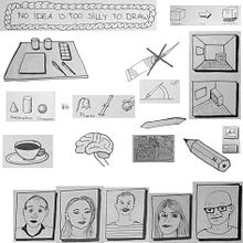 Sketchnote summaries of the first 5 Domestika courses I completed. Sketching project by cathalijn - 12.30.2020