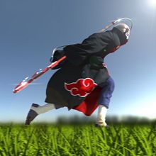 Hidan (飛段). Un projet de 3D, Animation 3D, Conception de personnages 3D, Modélisation 3D , et Rigging de Maite Gómez García - 30.12.2020